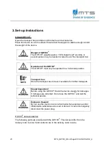 Предварительный просмотр 20 страницы MTS Systems OrthoGold100 OW100-US Instructions For Use Manual