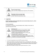 Предварительный просмотр 23 страницы MTS Systems OrthoGold100 OW100-US Instructions For Use Manual