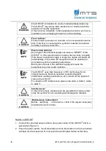 Предварительный просмотр 36 страницы MTS Systems OrthoGold100 OW100-US Instructions For Use Manual