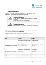 Предварительный просмотр 64 страницы MTS Systems OrthoGold100 OW100-US Instructions For Use Manual