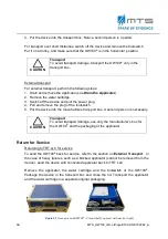 Предварительный просмотр 68 страницы MTS Systems OrthoGold100 OW100-US Instructions For Use Manual