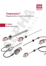 Предварительный просмотр 1 страницы MTS Systems Temposonics R-Series Brief Instructions