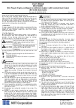 MTT MS3704SW User Manual предпросмотр