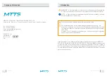 Предварительный просмотр 3 страницы mtts Impala - V1 User Manual