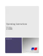 Preview for 1 page of MTU 12 V 2000 M84 Operating Instructions Manual