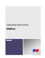 Preview for 1 page of MTU 12 V 4000 T94 Operating Instructions Manual