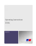 MTU 6R1600M20x Operating Instructions Manual preview