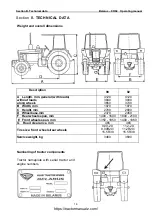 Preview for 14 page of MTW Belarus 90 Operating Manual