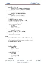 Preview for 11 page of MTX M2M MTX-DIN Series User Manual