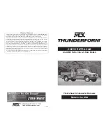 Предварительный просмотр 1 страницы MTX CXP10 Instruction Manual