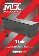 MTX iT1air Owner'S Manual preview