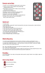 Preview for 3 page of MTX iWa225 Owner'S Manual