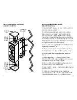 Предварительный просмотр 8 страницы MTX MP42B/ MP42W Owner'S Manual