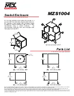 Preview for 2 page of MTX MTX MZS1004 Specifications