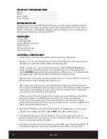 Preview for 2 page of MTX MUD100.2 Owner'S Manual