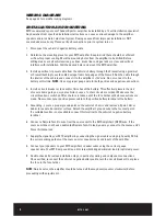 Preview for 4 page of MTX MUD100.2 Owner'S Manual