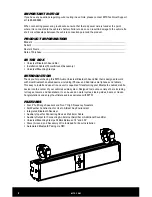 Preview for 2 page of MTX MUD6SPBT Thunder Sports Owner'S Manual