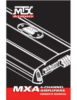 MTX MXA4004 Owner'S Manual предпросмотр