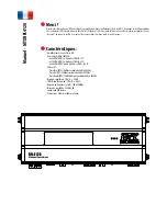 Preview for 6 page of MTX RFL4120 Owner'S Manual