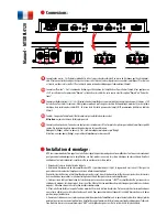 Preview for 8 page of MTX RFL4120 Owner'S Manual