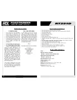 Preview for 10 page of MTX Road Thunder RT251D Owner'S Manual