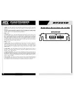 Preview for 12 page of MTX Road Thunder RT251D Owner'S Manual