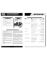 Preview for 13 page of MTX Road Thunder RT251D Owner'S Manual