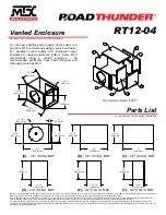 Preview for 3 page of MTX RoadThunder RT12-04 Specification Sheet