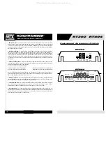 Preview for 7 page of MTX ROADTHUNDER RT202 Owner'S Manual