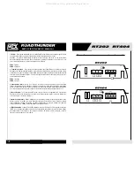 Preview for 8 page of MTX ROADTHUNDER RT202 Owner'S Manual