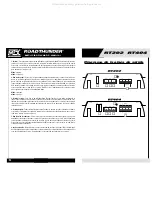 Preview for 12 page of MTX ROADTHUNDER RT202 Owner'S Manual