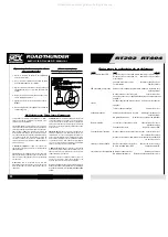 Preview for 13 page of MTX ROADTHUNDER RT202 Owner'S Manual