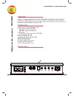 Предварительный просмотр 10 страницы MTX Roadthunder RT250D Owner'S Manual