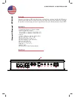 Предварительный просмотр 2 страницы MTX RT500D Owner'S Manual