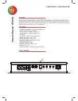 Предварительный просмотр 22 страницы MTX RT500D Owner'S Manual