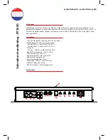 Предварительный просмотр 26 страницы MTX RT500D Owner'S Manual