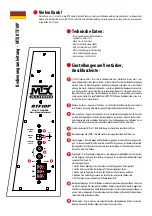 Preview for 8 page of MTX RTF10P Quick Start Manual