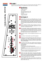 Preview for 14 page of MTX RTF10P Quick Start Manual