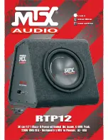 Предварительный просмотр 1 страницы MTX RTP12 Owner'S Manual