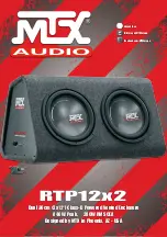 MTX RTP12x2 Manual preview