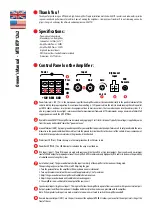 Preview for 2 page of MTX RTP12x2 Manual