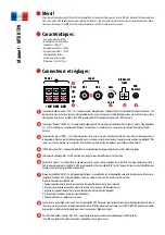 Preview for 4 page of MTX RTP8 Manual