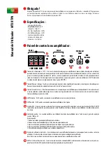 Preview for 12 page of MTX RTP8 Manual