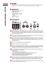 Preview for 14 page of MTX RTP8 Manual