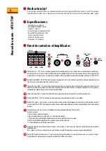 Предварительный просмотр 6 страницы MTX RTT8P Manual