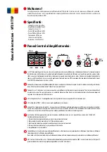 Предварительный просмотр 18 страницы MTX RTT8P Manual