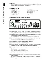 Предварительный просмотр 10 страницы MTX RTU8P Manual