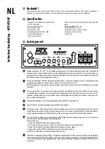 Предварительный просмотр 14 страницы MTX RTU8P Manual