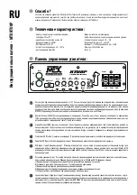 Предварительный просмотр 16 страницы MTX RTU8P Manual