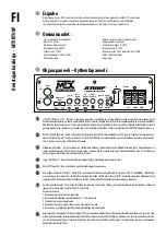 Предварительный просмотр 22 страницы MTX RTU8P Manual